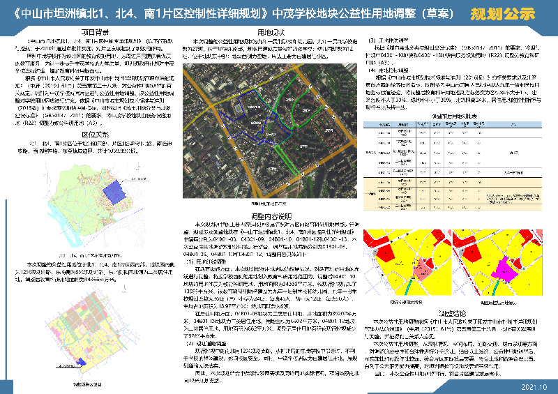 附件：《中山市坦洲鎮北1、北4、南1片區控制性詳細規劃》中茂學校地塊公益性用地調整（草案）.jpg