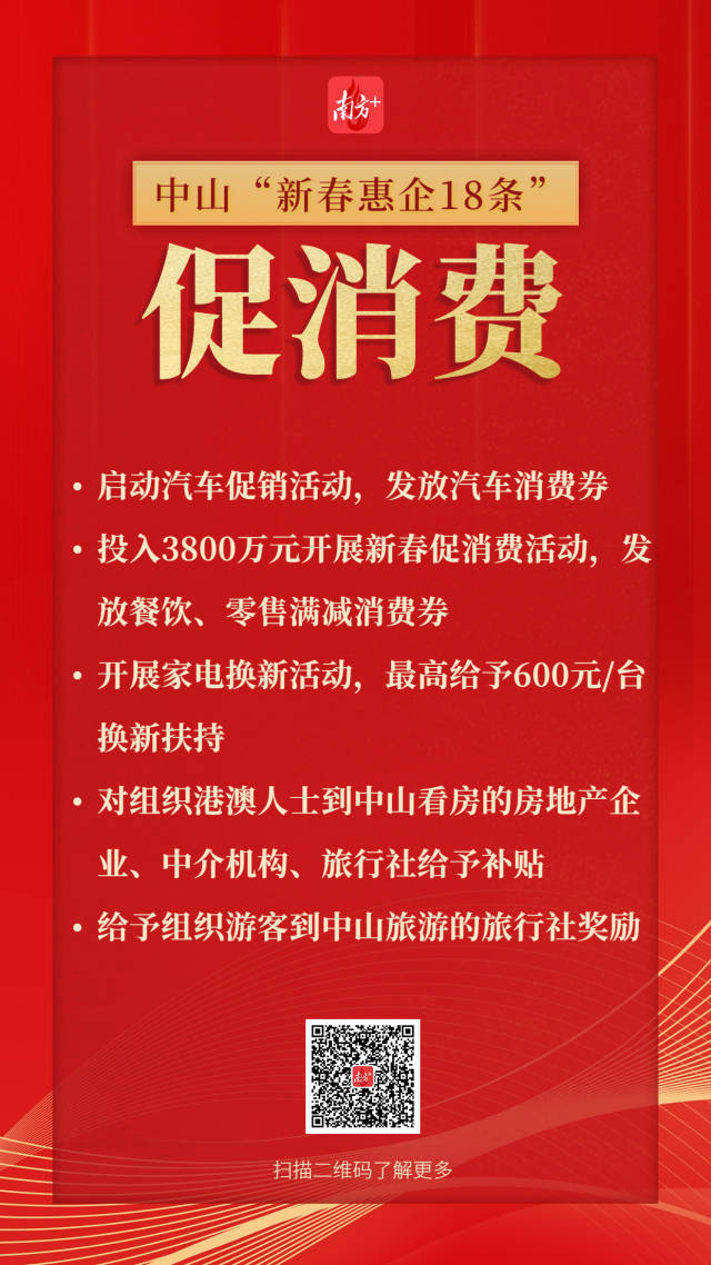 中山市人民政府印發實施《中山市“拼經濟、穩增長”新春惠企政策》。  南方+ 王浩宇 制圖