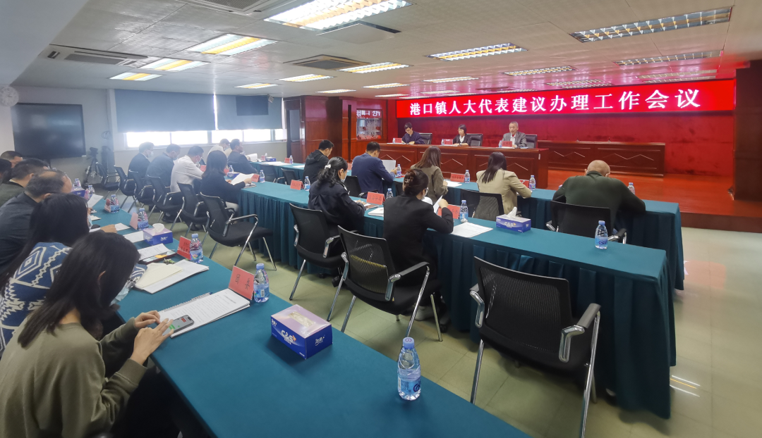 三種“辦”法促落實，港口鎮召開人大代表建議辦理工作會議.png