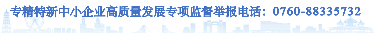 專精特新中小企業高質量發展專項監督舉報